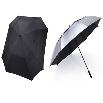 G4Free 68 inch Golf Umbrella and 72 Inch UV Golf Umbrella Double Canopy