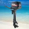 6.5HP 4 Stroke Outboard Motor Boat Engine Heavy Duty Outboard Motor with Water-cooling System Superior Outboard Motor Gas Boat Fishing Boat Engine for Aquaculture Fishing Outdoor Adventure view 2