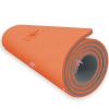 Hatha Yoga Extra Thick TPE Yoga Mat - 72"x 32" Thickness 1/2 Inch -Eco Friendly SGS Certified - With High Density Anti-Tear Exercise Mats For Home Gym Travel & Floor Outside (Orange/Gray) view 1