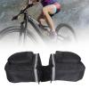 Rear Carrier Bag, 25L Mountain Road Rack Rear Seat Tail Carrier Trunk Double Pannier Bag, Baskets for Adults Front view 2