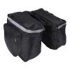 Rear Carrier Bag, 25L Mountain Road Rack Rear Seat Tail Carrier Trunk Double Pannier Bag, Baskets for Adults Front view 3