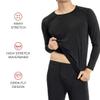 FITEXTREME MAXHEAT Mens Thermal Underwear Long Johns Set with Fleece Lined Fly Black XXL view 3