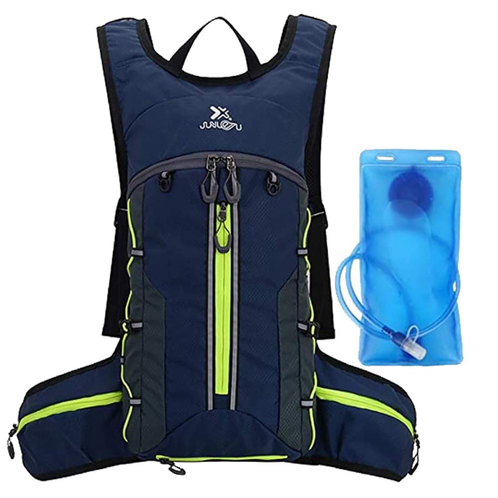 Croogo Hydration Bladder Outdoor Sport Daypack Packable Camping Daypack for Travelling Cycling Climbing,Navy Blue-SD-BX02