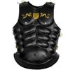 Medieval Royal Guard Greek Muscle Cuirass Armour Black view 3