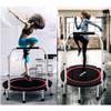 Trampoline Folding Trampoline, Elastic Bed with Adjustable Armrests and Safety Pad, Used for Physical Exercise and Aerobic Exercise in Garden Gym, 40in/48in/50in (Size : 50in) view 2