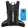 Croogo Hydration Water Bladder Hiking Backpack High Flow Bite Valve Hydration Backpack Lightweight Running Backpack,Black/Green-SD-BX02 view 1