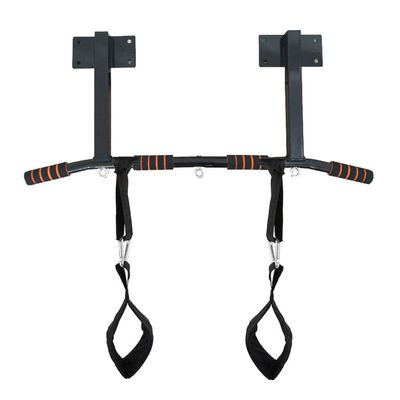 Pull-Up Bars AGYH Wall-Mounted Horizontal Bar, Steel with Grommet, Sandbag Resistance Band Fitness Equipment Hanger, Load 250kg, Easy to Install
