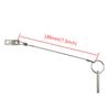 2PIECES of Quick Release Pin 1/4" Diameter, Usable Length 2.4"(61mm), Total Length 3"(76mm) Full 316 Stainless Steel, Bimini Top Pin, Marine Hardware view 3