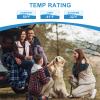 AGEMORE Cotton Flannel Double Sleeping Bag for Camping, Backpacking Or Hiking. Queen Size 2 Person Waterproof Sleeping Bag for Adults Or Teens. Lightweight with Compression Sack view 2