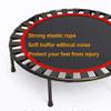 Trampoline 48in Foldable Trampoline, Elastic Rope Trampoline with Adjustable Armrests, Used for Game Sports and Aerobics, Children Can Use It Safely view 3
