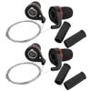 Xinwoer Bike Speed TwBicycle Speed Shifter Handle, Upgraded Bike Speed Twist, NonSpeed Shift Riding for Cyclist Mountain Bicycle view 2