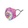 FOCO Las Vegas Raiders NFL Pastel Tie Dye Adjustable Face Cover view 2
