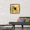 Trends International NFL Pittsburgh Steelers - Retro Logo 14 Wall Poster, 14.725" x 22.375", Gold Framed Version view 2