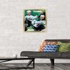 Trends International NHL Dallas Stars - Tyler Seguin and Jamie Benn 14 Wall Poster, 14.725" x 22.375", Gold Framed Version view 2