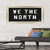 Trends International NBA Toronto Raptors - We The North 16 Wall Poster, 22.375" x 34", Gold Framed Version view 2