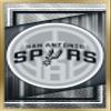 Trends International NBA San Antonio Spurs - Logo 17 Wall Poster, 34L x 22.4W, Gold Framed Version view 1