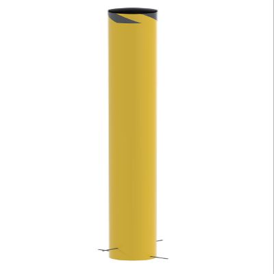 Vestil BOLPP-72-6.5 Steel Pour in Place Bollard 72 in. x 6-1/2 in. Yellow