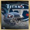 Trends International NFL Tennessee Titans - Helmet 18 Wall Poster, 22.375" x 34", Gold Framed Version view 1