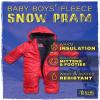 iXtreme Boys Baby Snowsuit - Wind and Water Resistant Insulated Fleece Bunting Infant Snowsuit Newborn Winter Coats, Size 18-24 Months, Red view 2