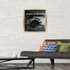 Trends International NFL Atlanta Falcons - Helmet 16 Wall Poster, 14.725" x 22.375", Gold Framed Version view 2