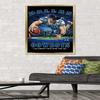 Trends International NFL Dallas Cowboys - End Zone 17 Wall Poster, 22.375" x 34", Gold Framed Version view 2