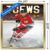 Trends International NHL Chicago Blackhawks - Jonathan Toews 17 Wall Poster, 34L x 22.4W, Gold Framed Version view 3