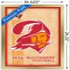 Trends International NFL Tampa Bay Buccaneers - Retro Logo 14 Wall Poster, 14.725" x 22.375", Gold Framed Version view 3