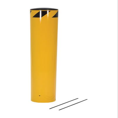 Vestil BOLPP-62-4.5 Steel Pour in Place Bollard 62 in. x 4-1/2 in. Yellow