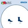 Fruit Of The Loom Boys Coolzone Cushioned - 6 Pair Pack Sock, White Assorted, 4-10 US view 3