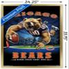 Trends International NFL Chicago Bears - End Zone 17 Wall Poster, 22.375" x 34", Gold Framed Version view 3