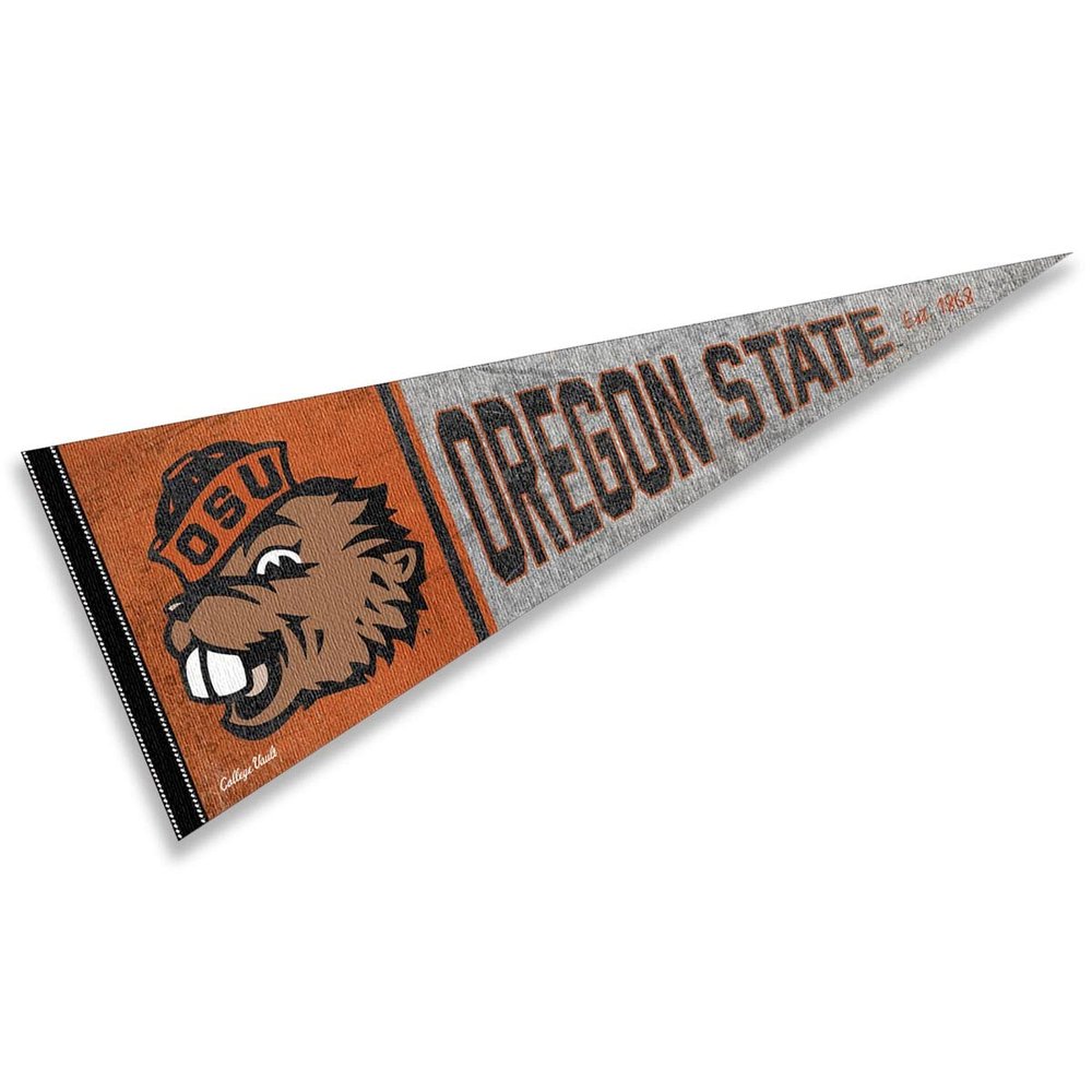 Oregon State Beavers Pennant Throwback Vintage Banner