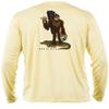 Born of Water Skunk Ape Freediving Shirt: UV UPF+ 50 Long Sleeve - Yellow - 2XL view 1