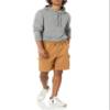 Amazon Essentials Men's Fleece Cargo Shorts, Tan, X-Small view 4