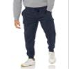 Amazon Essentials Men's Cargo Fleece Jogger Sweatpant with Relaxed Fit, Navy, X-Large view 1