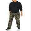 Amazon Essentials Men's Cargo Fleece Sweatpant with Open Hem, Olive Geo Camo, X-Large view 4