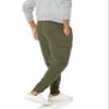 Amazon Essentials Men's Cargo Fleece Jogger Sweatpant with Relaxed Fit, Olive Heather, Large view 2