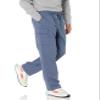 Amazon Essentials Men's Cargo Fleece Sweatpant, Indigo Blue, X-Small view 1