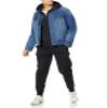 Amazon Essentials Men's Cargo Fleece Jogger Sweatpant with Relaxed Fit, Black, XX-Large view 4