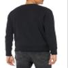 Amazon Essentials Men's Long-Sleeve Lightweight Fleece French Terry Crewneck Sweatshirt, Black, XX-Large view 2