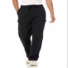Amazon Essentials Men's Cargo Fleece Sweatpant, Black, XX-Large view 1