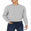 Amazon Essentials Men's Long-Sleeve Lightweight Fleece French Terry Crewneck Sweatshirt, Light Grey Heather, Medium view 1