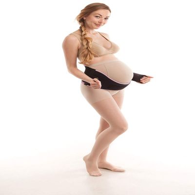 GABRIALLA Cotton Lined Pregnancy Belly Band for Pregnant Women, Soft & Breathable, Pregnancy Must Haves Belly Support Band for Abdominal, Pelvic, Waist, Back Pain - Adjustable Maternity Support Belt
