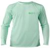 Born of Water Skunk Ape Freediving Shirt: UV UPF+ 50 Long Sleeve - Seagreen - 2XL view 2