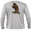Born of Water Skunk Ape Freediving Shirt: UV UPF+ 50 Long Sleeve - Gray - 3XL view 1
