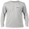 Born of Water Skunk Ape Freediving Shirt: UV UPF+ 50 Long Sleeve - Gray - 3XL view 2