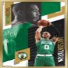 Trends International NBA Boston Celtics - Jayson Tatum 19 Wall Poster, 22.375" x 34", Gold Framed Version view 1