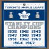 Trends International NHL Toronto Maple Leafs - Champions 16 Wall Poster, 22.375" x 34", Bronze Framed Version view 1
