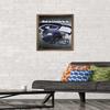 Trends International NFL Seattle Seahawks - Helmet 16 Wall Poster, 14.725" x 22.375", Bronze Framed Version view 2