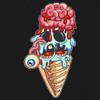Tee Hunt Undead Zombie Ice Cream Sweatshirt Happy Halloween Eat Brains Hoodie White Small view 3