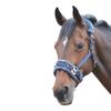 Shires Fleece Lined Lunge Cavesson (Pony, Navy) view 1